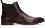 Manfield Heren Bruine leren chelsea boots - Thumbnail 3