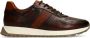 Manfield Heren Bruine leren sneakers - Thumbnail 2