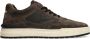 Manfield Heren Grijze suède sneakers - Thumbnail 2