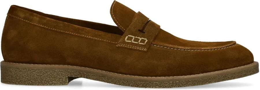 Manfield Heren Bruine suède loafers - Foto 2