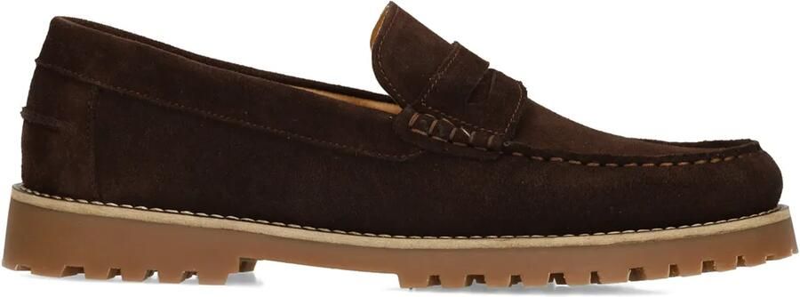 Manfield Heren Bruine suède loafers - Foto 2