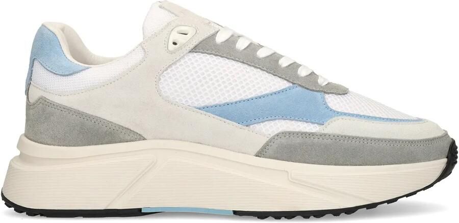 Manfield Heren Grijze suède sneakers - Foto 2