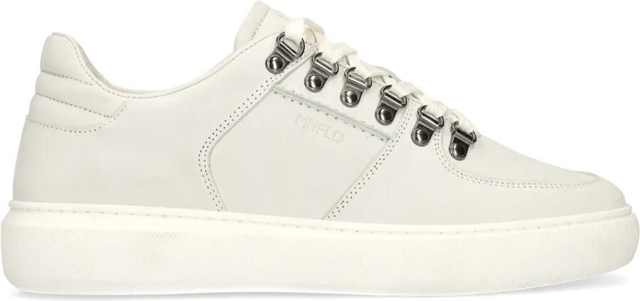 Manfield Heren Off white nubuck sneakers - Foto 2