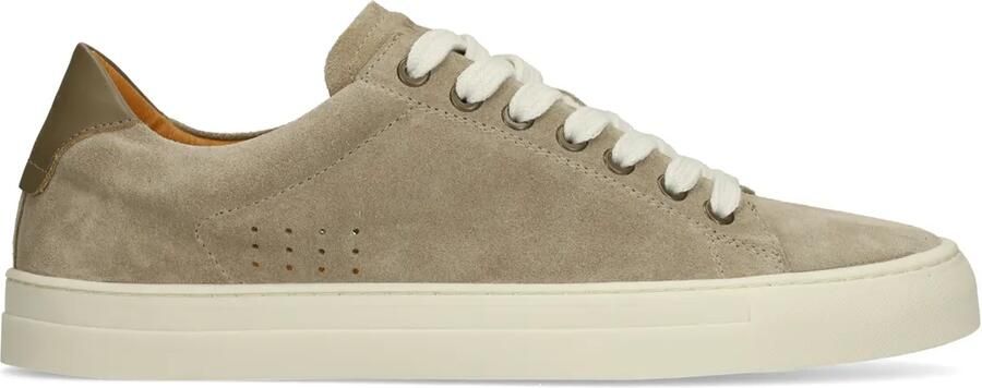 Manfield Heren Taupe suède sneakers - Foto 2