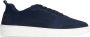 Manfield Heren Navy knit fabric sneakers - Thumbnail 3