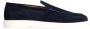 Manfield suède loafers donkerblauw - Thumbnail 2