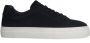 Manfield suède sneakers donkerblauw - Thumbnail 3