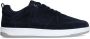 Manfield suède sneakers donkerblauw - Thumbnail 3
