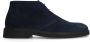 Manfield suède veterboots donkerblauw - Thumbnail 3