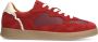 Manfield Dames Rode suède sneakers - Thumbnail 2