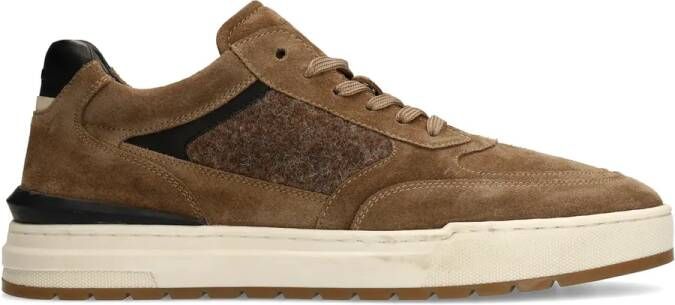 Manfield Taupe suède sneakers