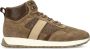 Manfield Heren Taupe suède veterschoenen - Thumbnail 2