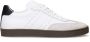 Manfield Heren Witte leren sneaker - Thumbnail 3