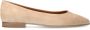 No Stress Dames Beige suède ballerina's - Thumbnail 3