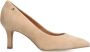 No Stress Dames Beige suède pumps - Thumbnail 3