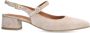 No Stress Dames Beige suède slingbacks - Thumbnail 3