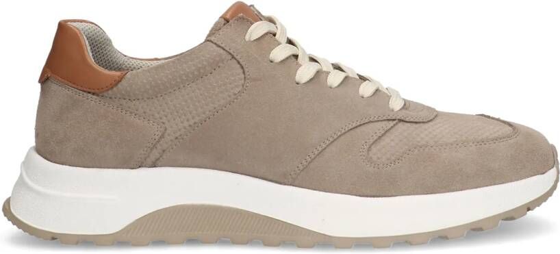 No stress Beige suède sneakers