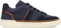 No Stress Heren Blauwe nubuck sneakers - Thumbnail 2