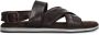 No Stress Heren Bruine leren sandalen - Thumbnail 3