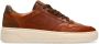 No Stress Heren Cognac leren sneakers - Thumbnail 2