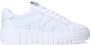 No Stress Dames Witte leren sneakers - Thumbnail 2