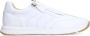 No Stress Dames Witte leren sneakers met rits - Thumbnail 2
