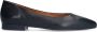 No Stress Dames Zwarte leren loafers - Thumbnail 3
