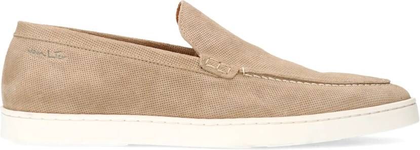 Van lier Beige suède loafers