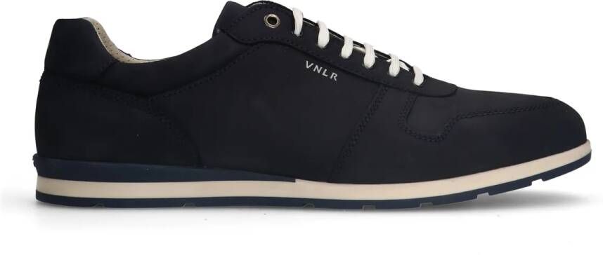 Van lier Blauwe nubuck sneakers