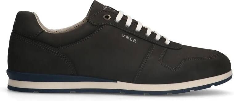 Van lier Grijze nubuck sneakers