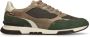 Van Lier Heren Groene suède sneakers - Thumbnail 2