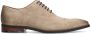 Van Lier Heren Taupe suède veterschoenen - Thumbnail 2