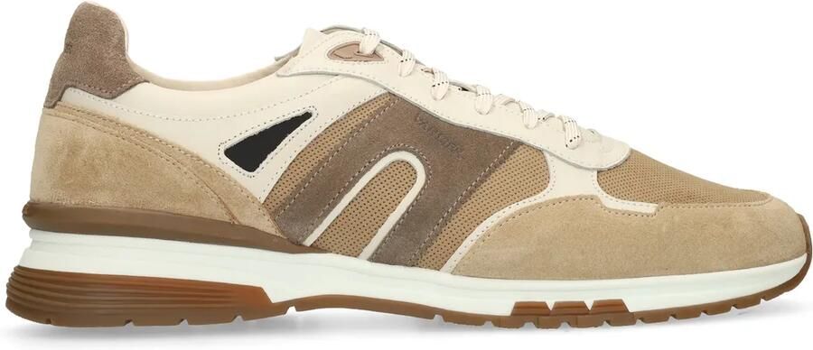 Van Lier Heren Taupe suède sneakers - Foto 2