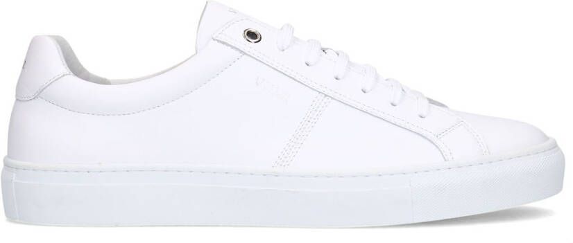 Van Lier Heren Witte leren sneakers - Foto 2