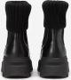 Marc O'Polo Chelsea boot met gebreide boord Black Dames - Thumbnail 9