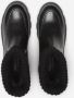 Marc O'Polo Chelsea boot met gebreide boord Black Dames - Thumbnail 10