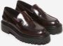 Marc O'Polo Chunky Loafers Geborsteld kalfsleer Red Dames - Thumbnail 2