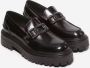 Marc O'Polo Chunky Loafers met Ketting-Link Black Dames - Thumbnail 2