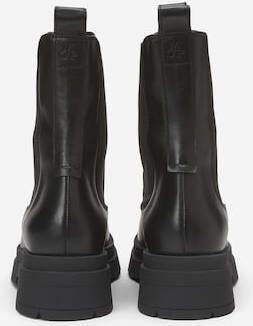 Marc O'Polo Hoge Chelsea boots van nappa-kalfsleer