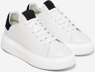 Marc O'Polo Kleurrijke Leren Sneakers met Suède Inzetstukken White Dames - Foto 3