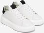 Marc O'Polo Kleurrijke Leren Sneakers met Suède Inzetstukken White Dames - Thumbnail 3