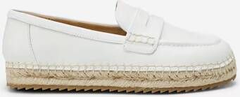 Marc O'Polo Leren espadrilles met schachtbrug model 'Gem'