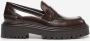 Marc O'Polo Chunky Loafers Geborsteld kalfsleer Red Dames - Thumbnail 1