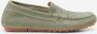 Marc O'Polo Suede Penny Loafer Moccasin Schoenen Green Dames - Thumbnail 3