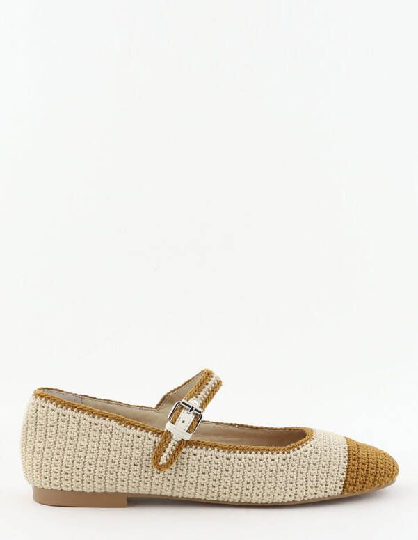 Bibi Lou gebreide ballerinas 657Z87VK beige