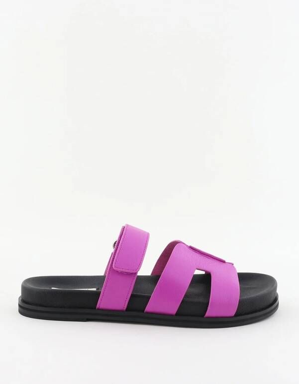 Bibi Lou slippers velcro sluiting roze