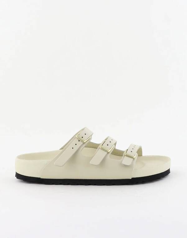 Birkenstock sandalen Florida Fresh High Shine 1029355 ecru