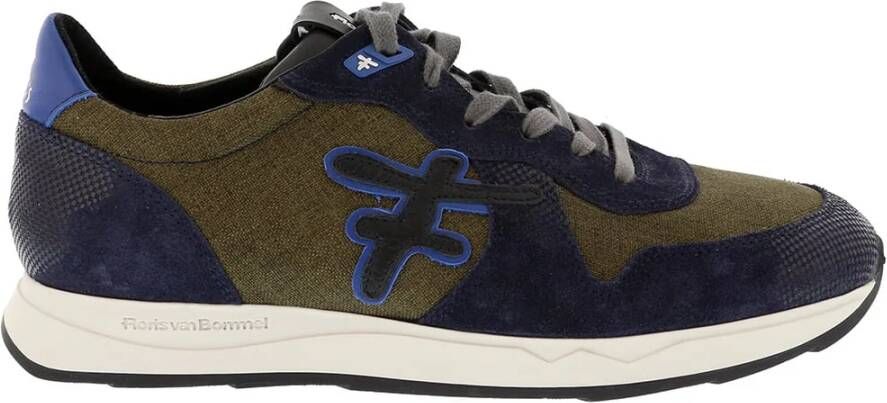 Floris van Bommel sneakers 16226 blauw