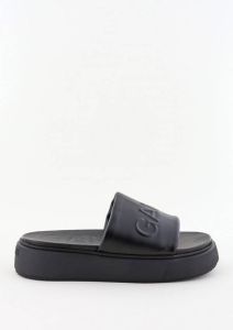 Ganni slippers S1817 zwart