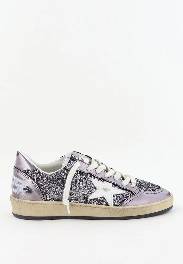 Golden Goose sneakers Ballstar GWF00117.F008065.60657 grey purple white